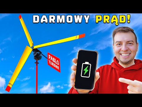 ZBUDOWAŁEM TURBINĘ WIATROWĄ ZA GROSZE! | PEŁNA BUDOWA