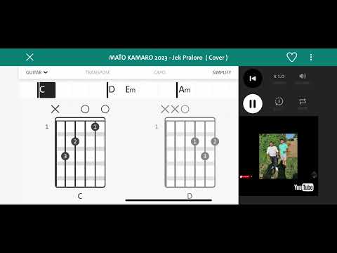 MATO KAMARO 2023 - Jek Praloro (Cover ) cover akordy