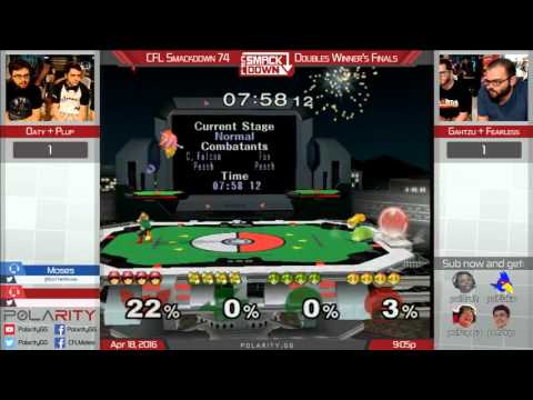CFLS 74 - Gahtzu + Fearless (Red) vs Plup + Oaty (Green) - Winners Finals