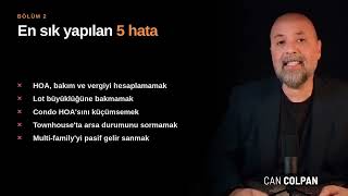 Hangi Ev Türü Size Uygun? Ev Türü Seçiminde 5 Hata | Amerika'da Ev Almak (Bölüm 