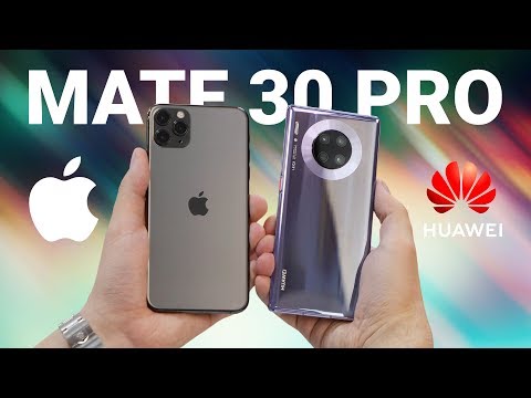 Распаковка Huawei Mate 30 Pro рядом с iPhone 11 Pro Max + камера (фото и видео) / ОБЗОР