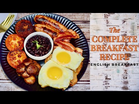 A complete Breakfast Recipe | Kinda English Breakfast USA | Tasty World Food