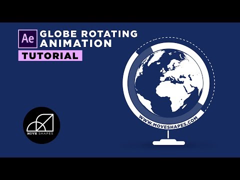 Motion Graphics Bicycle Gears Animation in After Effects Tutorial