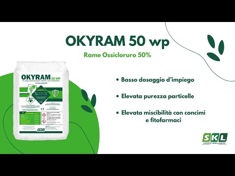 Okyram 50 WP - Concime a Base di Rame al 50%