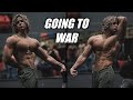 GOING TO WAR WITH A BROKEN SHOULDER