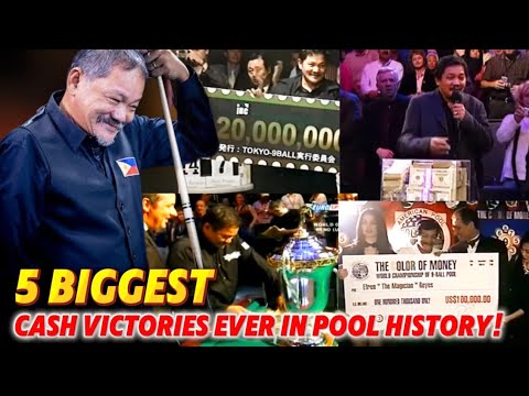 Efren Reyes Dominated These 5 Legendary Money Matches