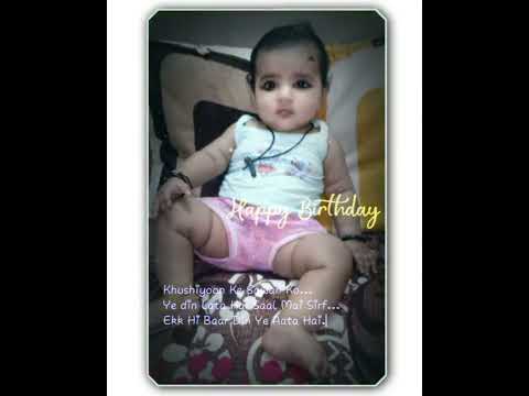 1st Happy Birthday Rupika 🥰👑