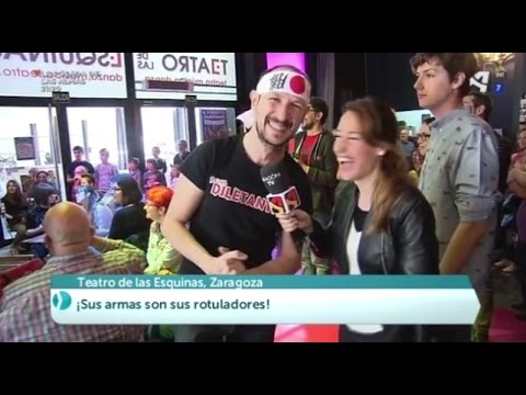 Batalla de dibujantes de Zaracómic 2017 en Aragón en abierto