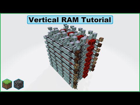 TheDarkness344 - Vertical RAM Tutorial - Minecraft Bedrock/java