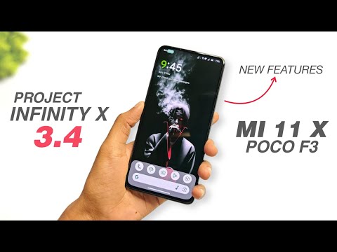 Project Infinity X v3.4 Android 16 Update | Mi 11X & POCO F3 | Shake Gestures And More Features