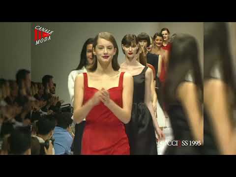 GUCCI Spring Summer 1995 Milan 4K - Canale Moda