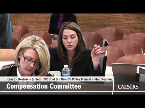 Teachers' Retirement Board February 2015 - Compensation Committee (Part 1 of 2)
