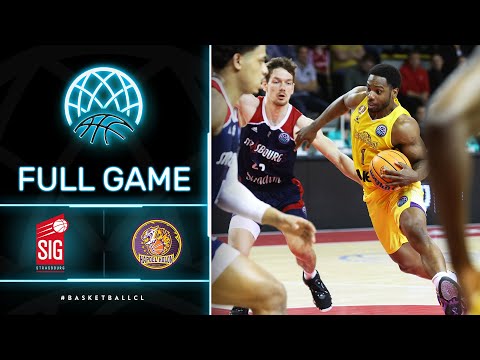 SIG Strasbourg v Hapoel U-net Holon | Full Game | Basketball Champions League 2021-22