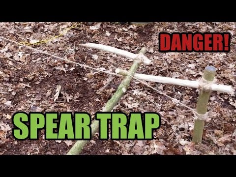 Spring Spear Trap ~ Lethal ~ Primitive ~ Survival
