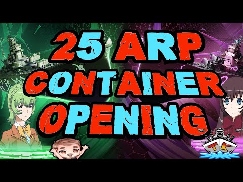 Wir öffnen 25 ARP Container!!!! "Arp Yamato?!" "Container opening"⚓️ in World of Warships 🚢
