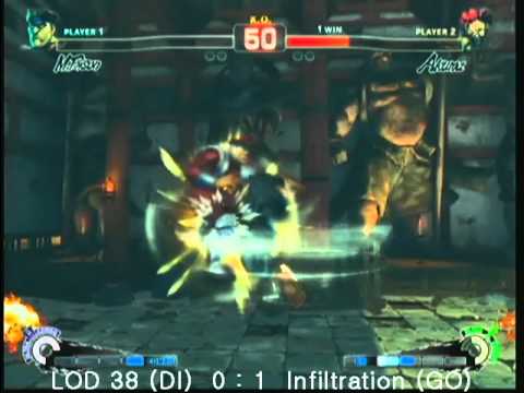 SSF4 Death Pyramid #3 Winner's Final LOD 38 (DI)  vs  Infiltration (GO)