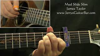 How To Play James Taylor Mud Slide Slim (intro only)