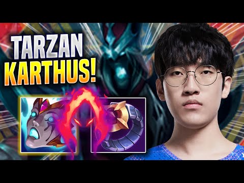 TARZAN IS A MONSTER WITH KARTHUS! - LNG Tarzan Plays Karthus JUNGLE vs Lee Sin! | Season 2023
