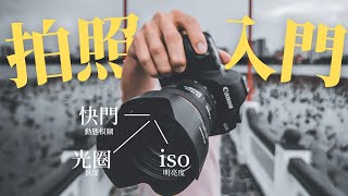 照片的光圈、快門、iso如何設定？初學者快速入門！