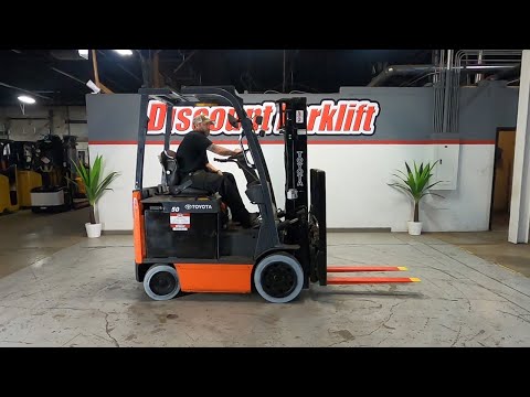 TOYOTA 8-Series 8FBCU25 5,000lb Electric #8108 - Forklift For Sale