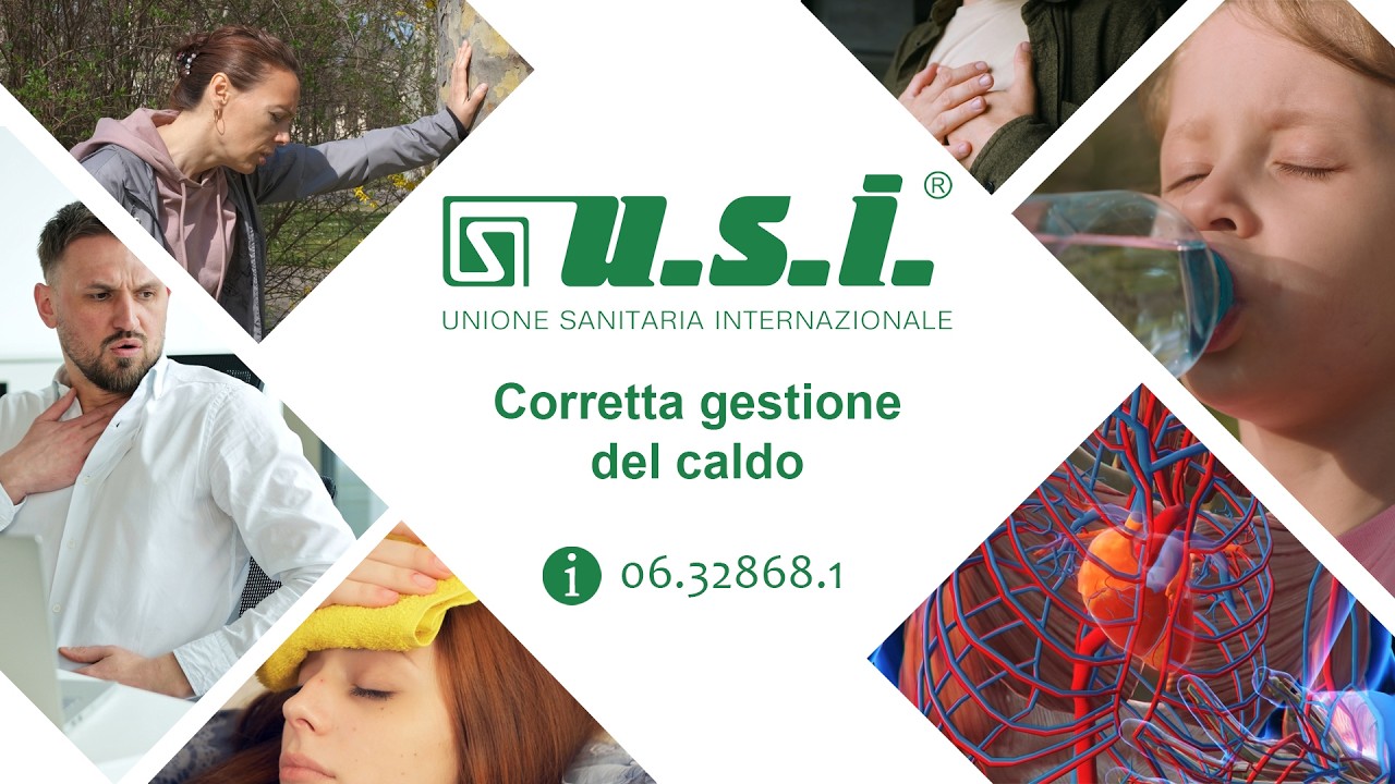 USI - Colpo di calore: sintomi e prevenzione per gestire il caldo in sicurezza