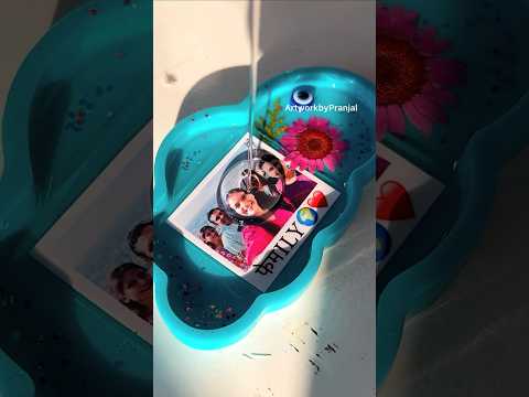 Photo fridge magnet 💖🌸 #resinartwork  #diyfridgemagnets