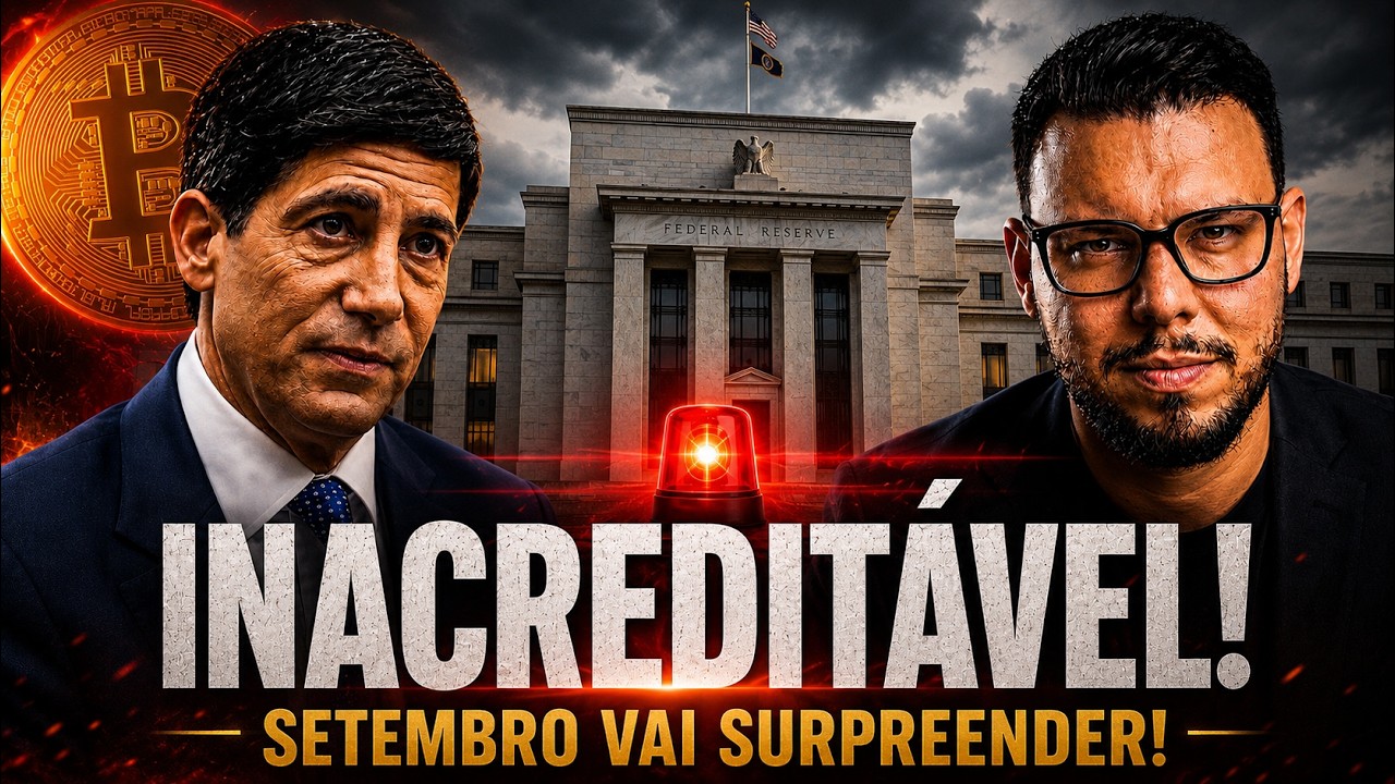 🔥 SE O FED FIZER ISSO, O BITCOIN VAI FAZER O QUE NINGUÉM ESPERA EM SETEMBRO!
