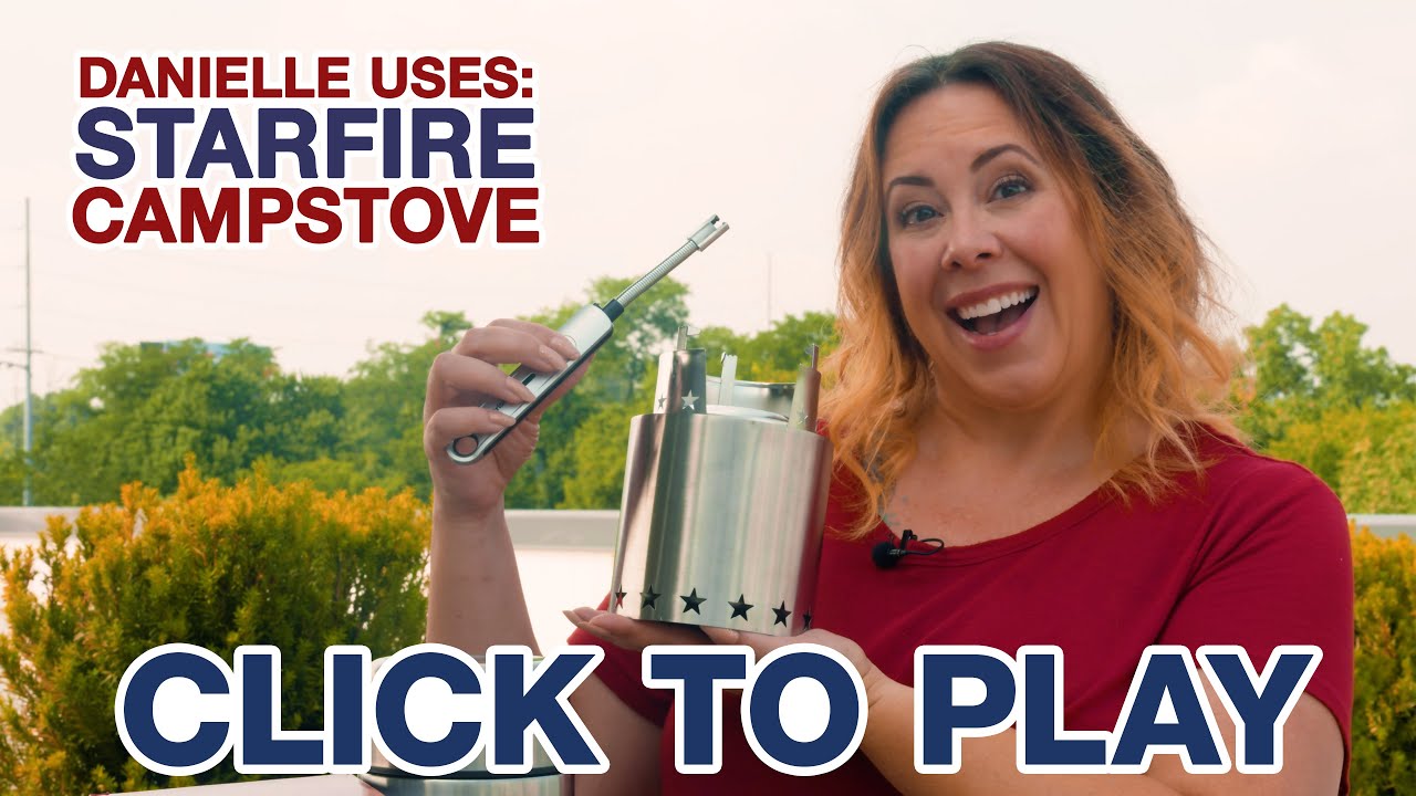 Video on how to use the StarFire Camp Stove