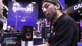 Video thumbnail for Gemini Firstmix Pro Midi Controller - NAMM 2012 - AudioSavings.com by audiosavings