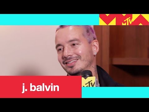 J. Balvin On Representing Latin Community & VMA Performance | MTV News