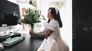 a realistic weekend in my life vlog: work days, new office, what I eat