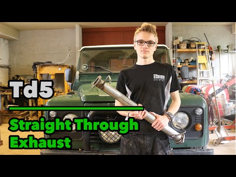 Td5 Straight Through Exhaust Install | Land Rover Defender