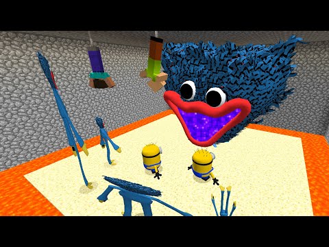 WHAT INSIDE HUGGY WUGGY PORTAL from POPPY PLAYTIME in Minecraft?