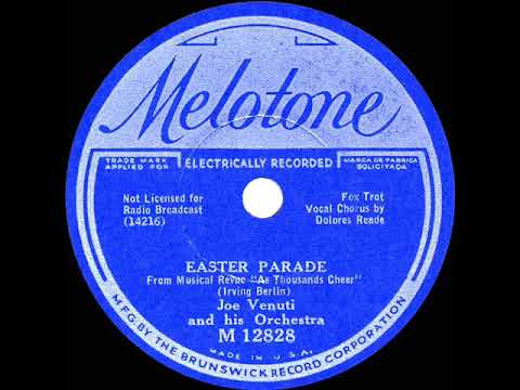 1933 Joe Venuti - Easter Parade (Dolores Reade, vocal)