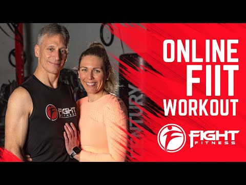 FAT BLASTING 45 MIN HIIT HOME WORKOUT, No Equipment, MMA Inspired w/Warm Up & Cool Down Stretch