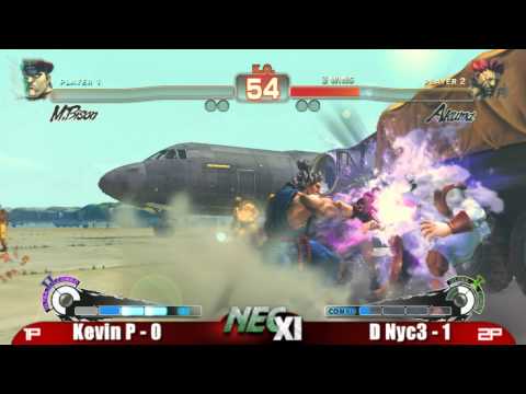 Kevin P vs D Nyc3 NEC XI SSF4 Singles