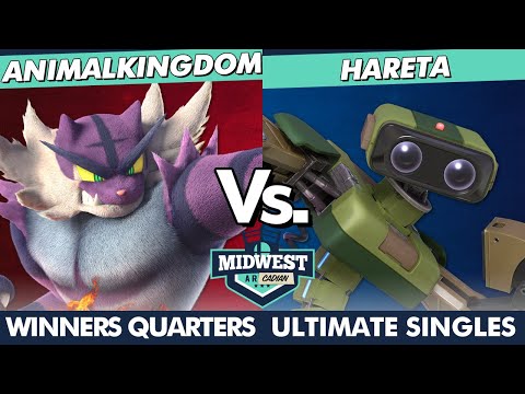 Midwest Arcadian 3 Winners Quarters - AnimalKingdom (Incineroar) Vs. Hareta (R.O.B.) SSBU Ultimate