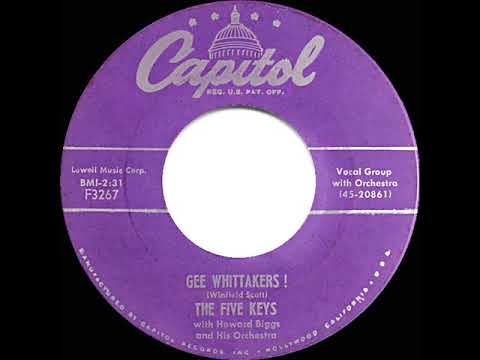 1955 Five Keys - Gee Whittakers!