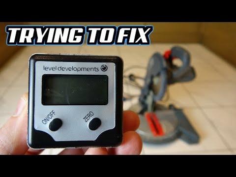 Broken Professional Digital Inclinometer - Trying to FIX