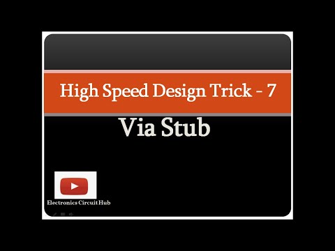 Via Stubs in High Speed design