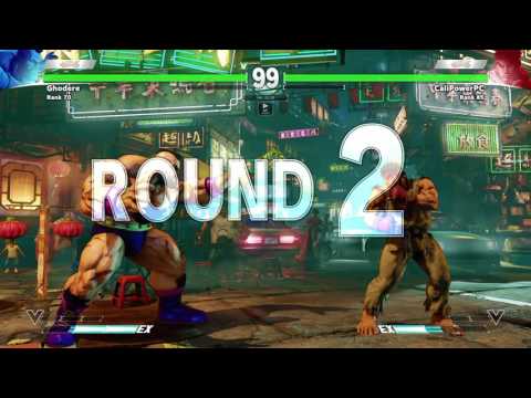 STREET FIGHTER V Ghodere (Zangief) VS Alex Valle (Calipower)