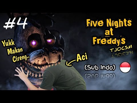 USING THE "WHALE" STRATEGY!! FNAF TJOCSM Part 4 [INDO SUB] ~The 4 of them are getting angry!!