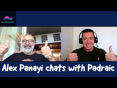 Alex Panayi, Eurovision Star Chats with Padraic from Eurovision Debate
