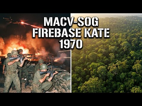 MACV-SOG Firebase Kate | 5 Hour Sleep Fiction Story Vietnam War 1970-71 | Military History Narrative