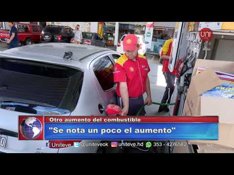 Otro aumento del combustible