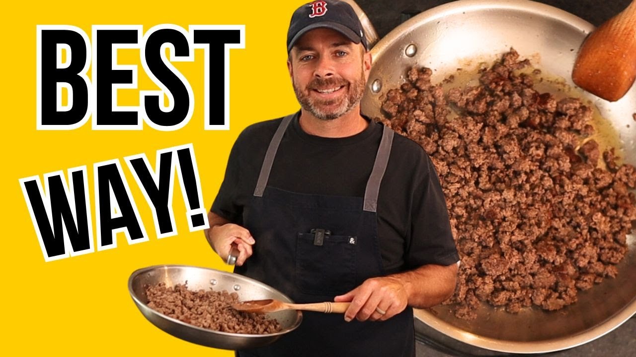 Best Way to Cook Ground Beef | How to Cook Ground Beef
