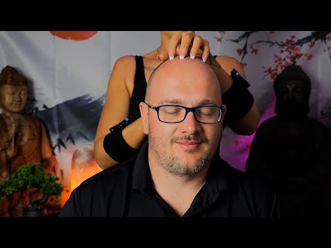 "This ASMR Treatment with Her Long Nails Hypnotized me to SLEEP!"