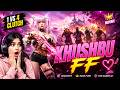 FREE FIRE LIVE GIVEAWAY CUSTOM ROOM FF LIVE GIVEAWAY WITH KHUSHBU FF GIVEAWAY FF Shortsfeed