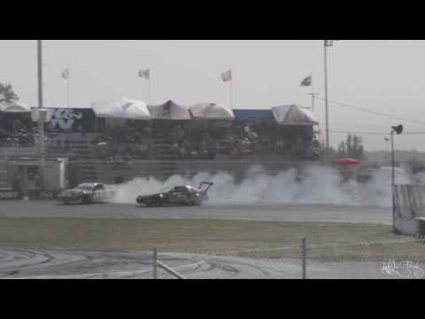 Miro Ovcharik Leading Youri Lévesque - Formula Drift Canada World 2015