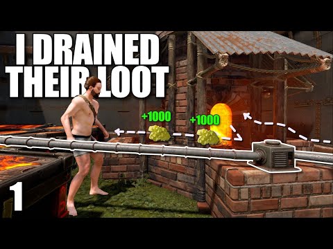 I drained this god rock clans loot on wipe day...